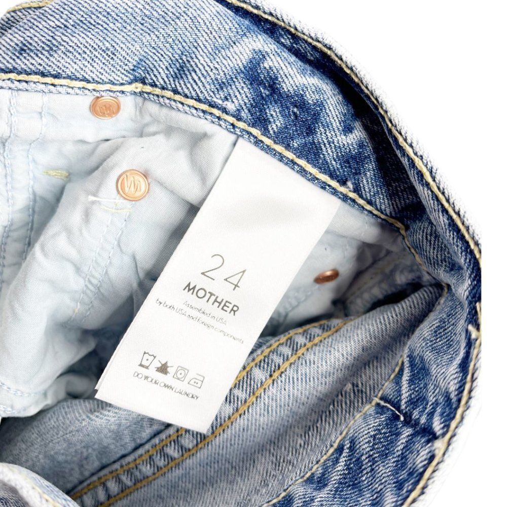 MOTHER The Trekker High Waist Ankle Jeans in Win Some Lose Some - Picture 8 of 9